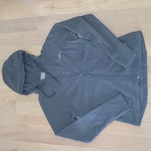 Kathmandu Polartec Altica100 Full Zip Hooded Sweatshirt Hoodie Medium Gray